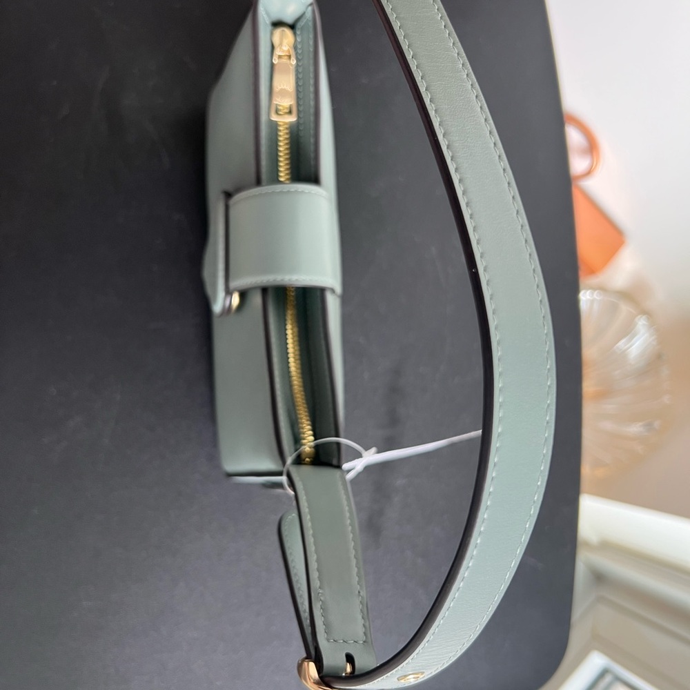Coach Green Leather Shoulder Bag - Picture 5 of 5